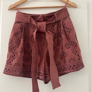 Brand new Christy Lynn Bennett Short Dusty Rose size S